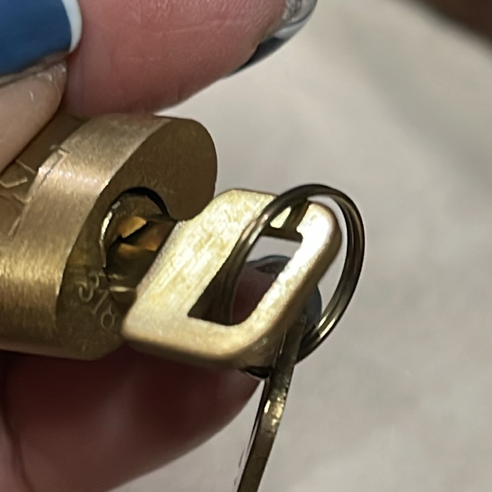 Authentic Lv Lock - image 3